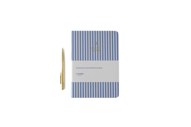 Hovedbilde Password Journal Stripes Blue