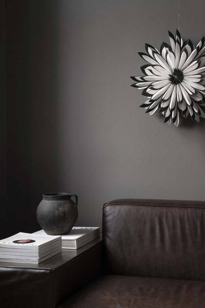 Papirstjerne Freja 50 svart Watt&Veke