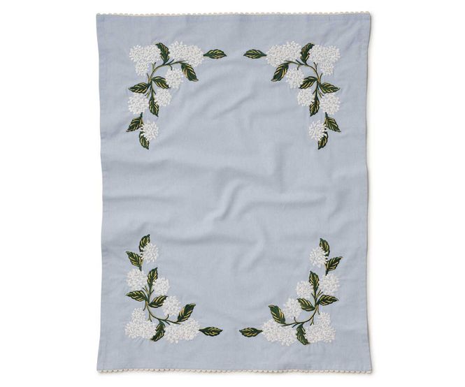 Hovedbilde Rifle Paper Co Hydrangea kjøkkenhåndkle
