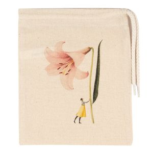 Hovedbilde Laura Stoddart Pink Lily tøypose mini