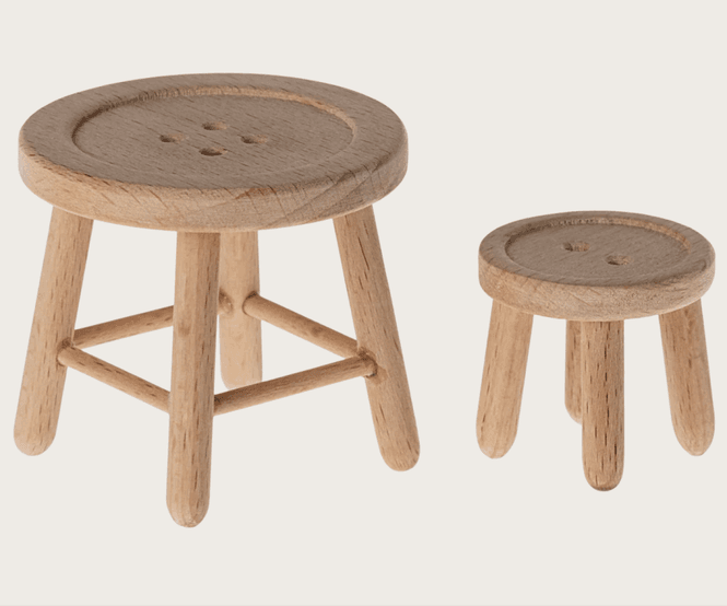 Hovedbilde Maileg Table and stool set, Mouse