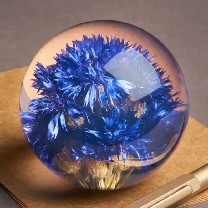 Hovedbilde Hafod Grange Cornflower paperweight S