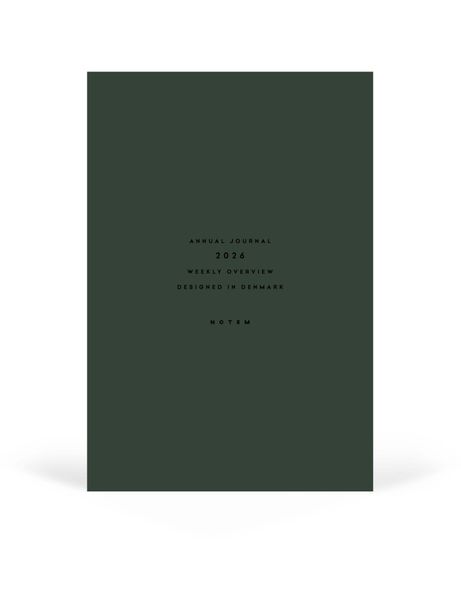 Notem ALVA Annual Journal 2026 Dark Green