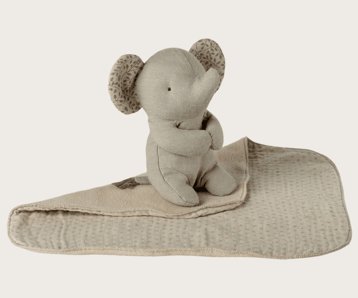Maileg Lullaby friends Elephant Mini Iron grey