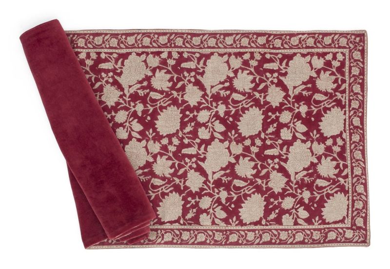 Løper Indian Rose Red 45x150