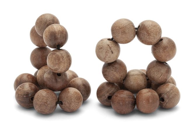 Hovedbilde Serviettringer trekuler 4pk