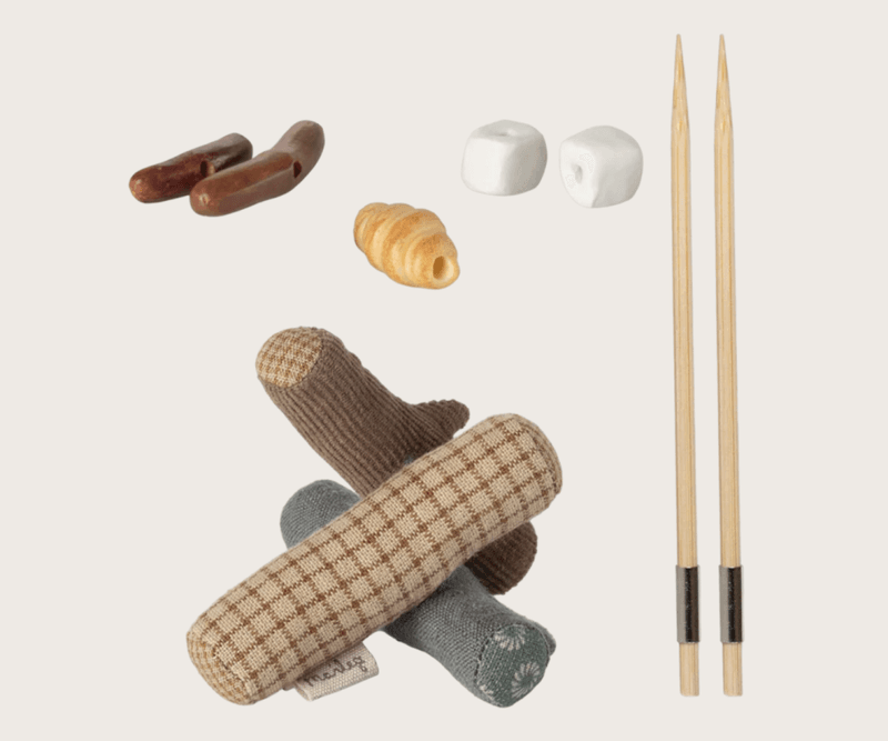 Maileg Bonfire set Mouse