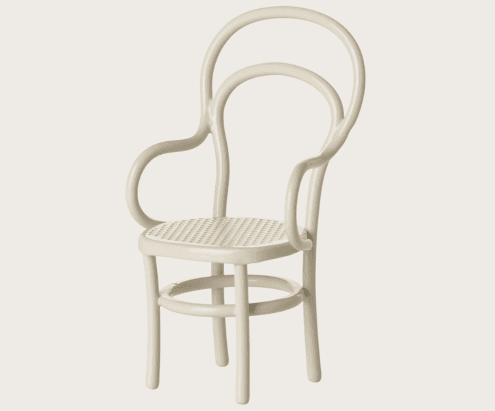 Maileg Vintage chair Mouse Off White
