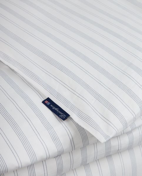 Lexington Striped Lyocell/Cotton Pin Point Oxford Sengesett