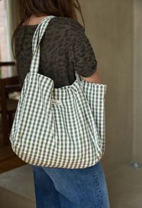 Hovedbilde Tote Vichy Kaki