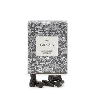 Hovedbilde Fran&Co Grazia Gr&aring; Saltlakritsskruv