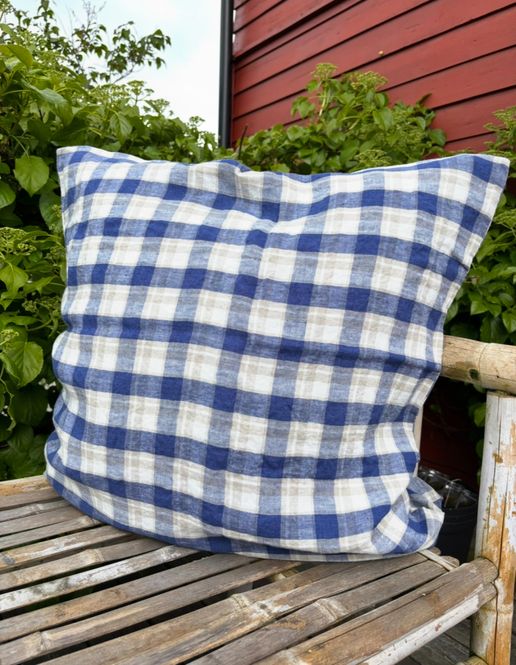 Hovedbilde Linge Particulier Putetrekk Navy Hanky 65x65