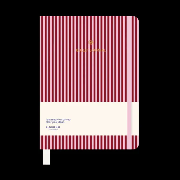A-Journal Bullet Journal Pink Bordeaux