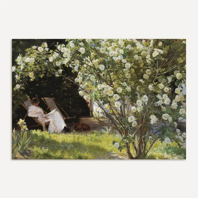 Hovedbilde Vintage Garden Trykk A4