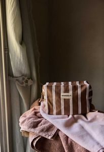Hovedbilde Toilet Bag Rayures Noisette