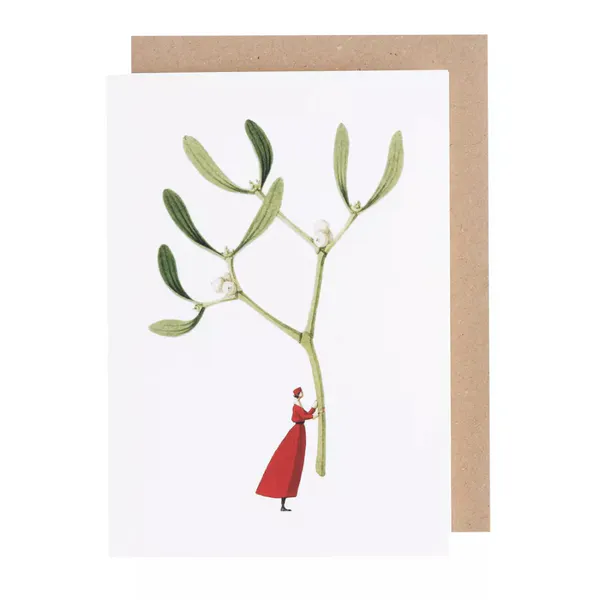 Laura Stoddart Mistletoe kort