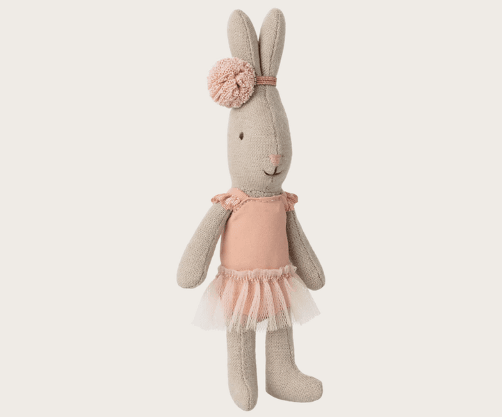 Maileg Rabbit Micro Ballet suit and skirt rose