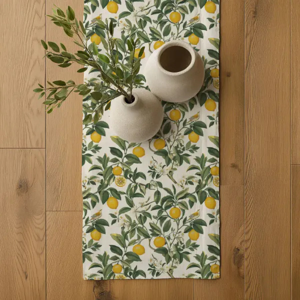 Løper Italian Print Lemon 40x140