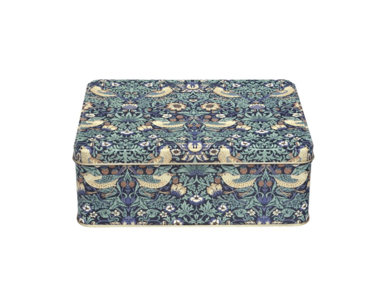 William Morris Strawberry Thief boks flat