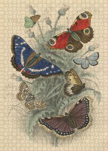 Hovedbilde Dancing Butterflies - John Derian Puzzle