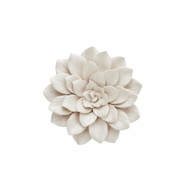 Floria veggblomst 17 cm hvit