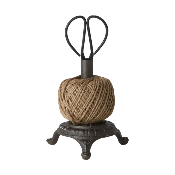 Hyssing p&aring; stativ med saks