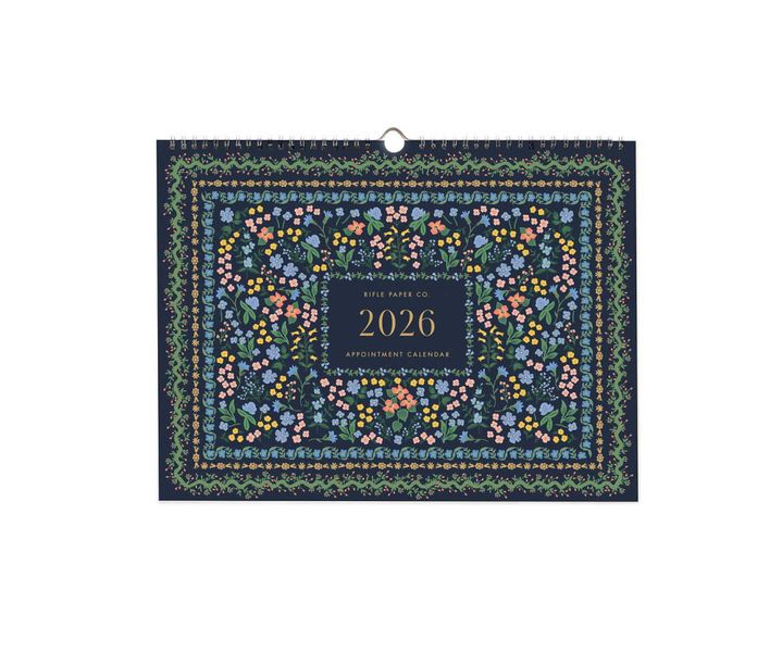 Rifle Paper Co 2026 Wildwood Appointment veggkalender