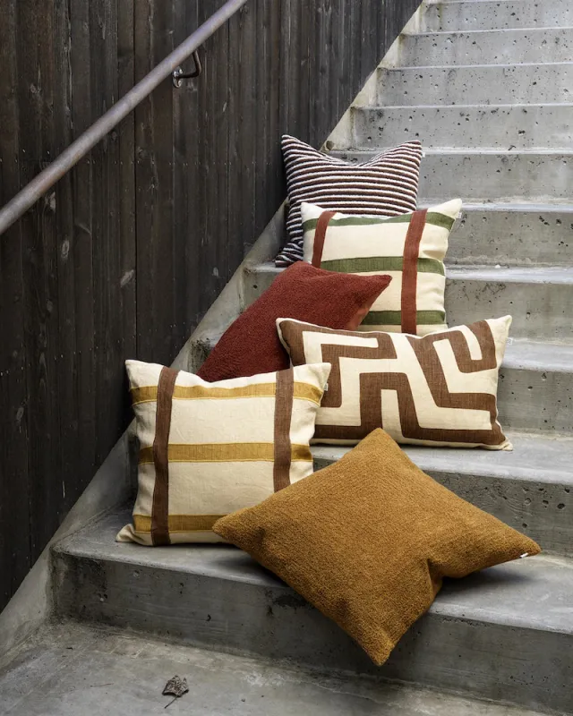 Chhatwal & Jonsson Kiran Spicy Yellow/Taupe putetrekk