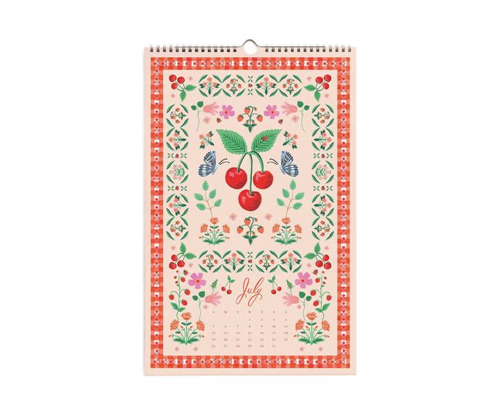 Rifle Paper Co 2026 Flora veggkalender