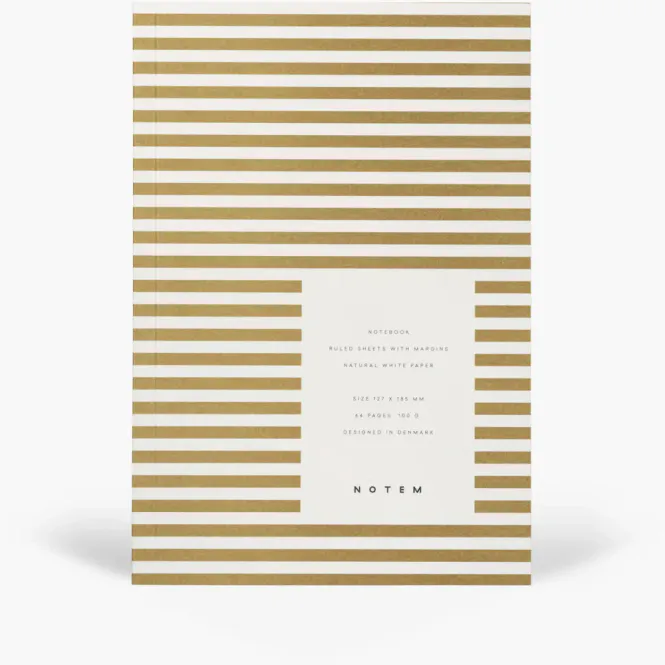 Hovedbilde NOTEM VITA Softcover Notebook Small Ochre