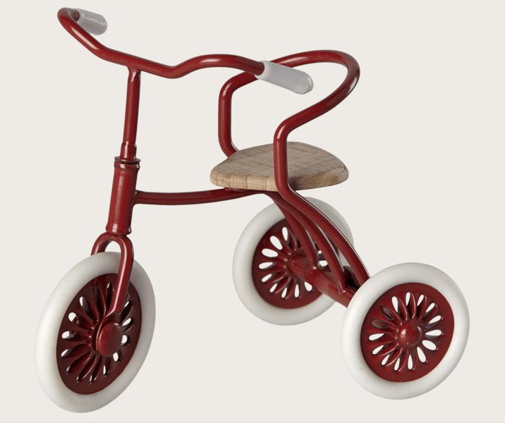 Maileg Abri &agrave; tricycle Mouse Red
