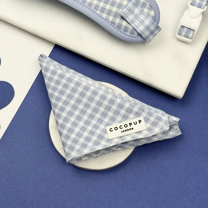 English Blue Bandana