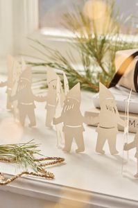 Hovedbilde Ib Laursen Papirlengde nisse hvit