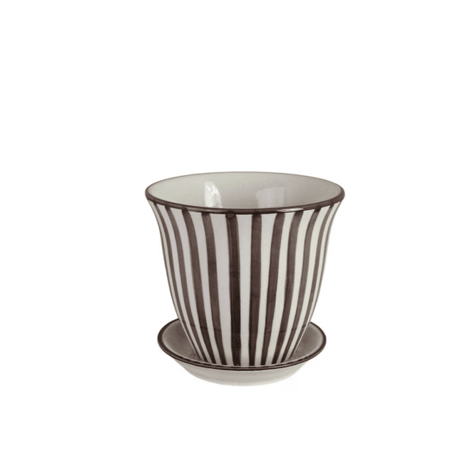Hovedbilde Krukke Miriam 16 cm Brun