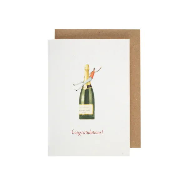 Laura Stoddart Champagne Boy lite kort