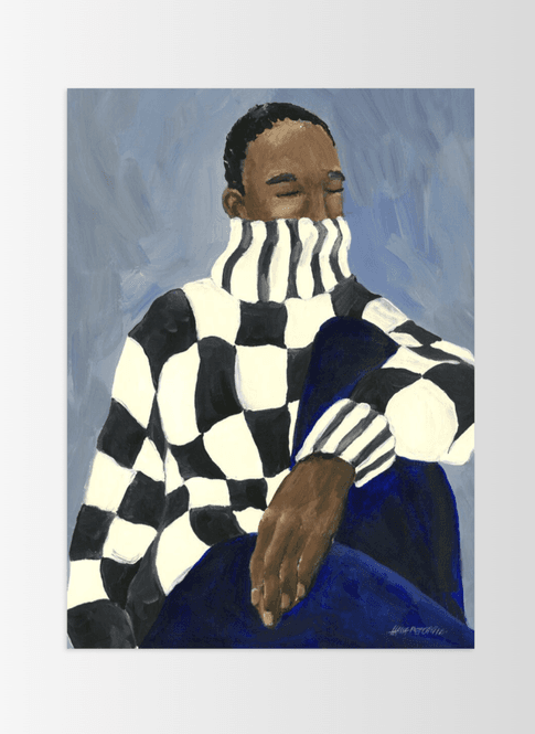 Hovedbilde TPC Hanna Peterson, Check 50x70 cm