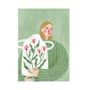 Bilde av Spliid Plakat The Woman With the Vase 50x70