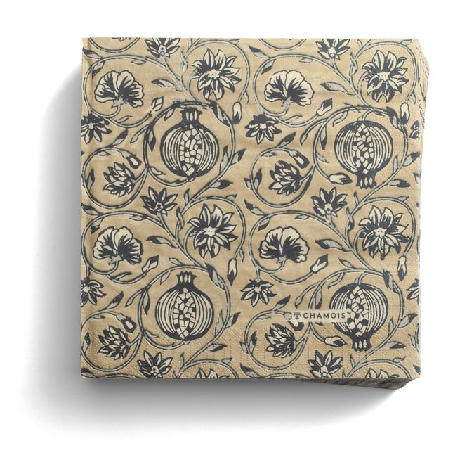 Hovedbilde Chamois Servietter Tangier Pomegranate Beige & ...