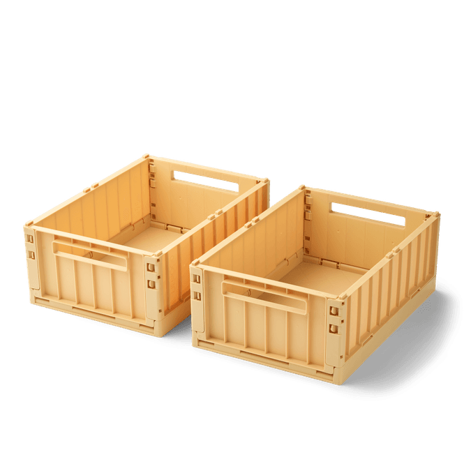 Hovedbilde Weston M foldekasse 2pk Lemon yellow