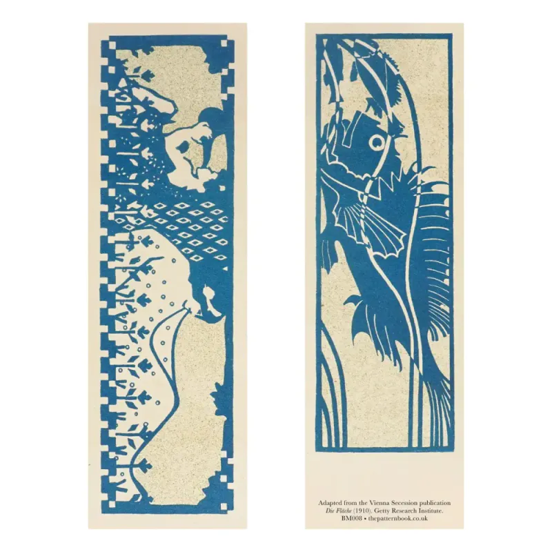 The Pattern Book Vienna Secession Illustrations bokmerke 3pk