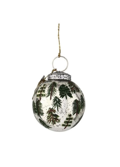 Hovedbilde Walther & Co Glasskule Christmas trees 7cm