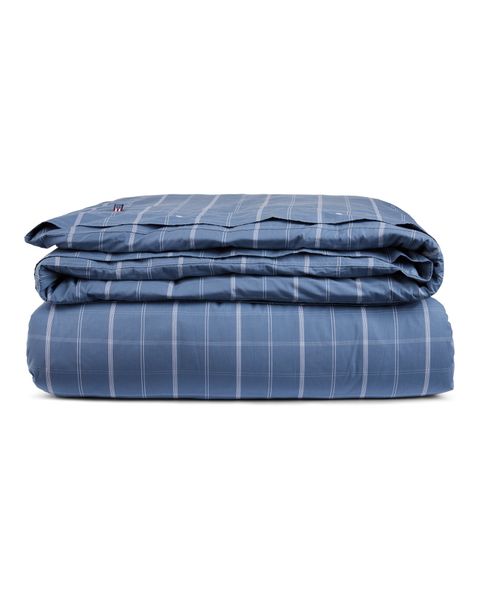 Lexington Checked Cotton Poplin Sengesett