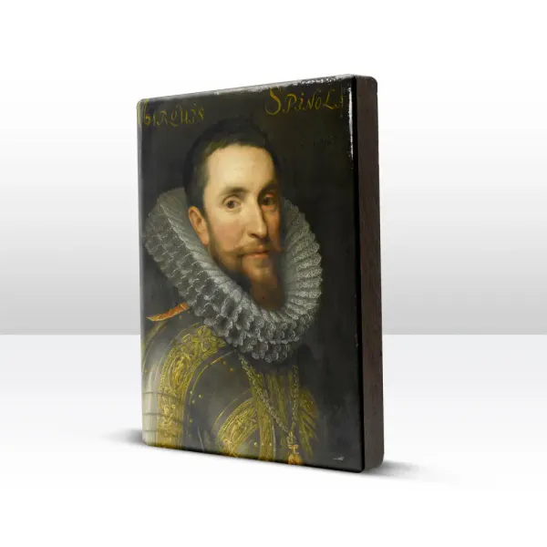 Laqueprint Portrait of Ambrogio Spinola