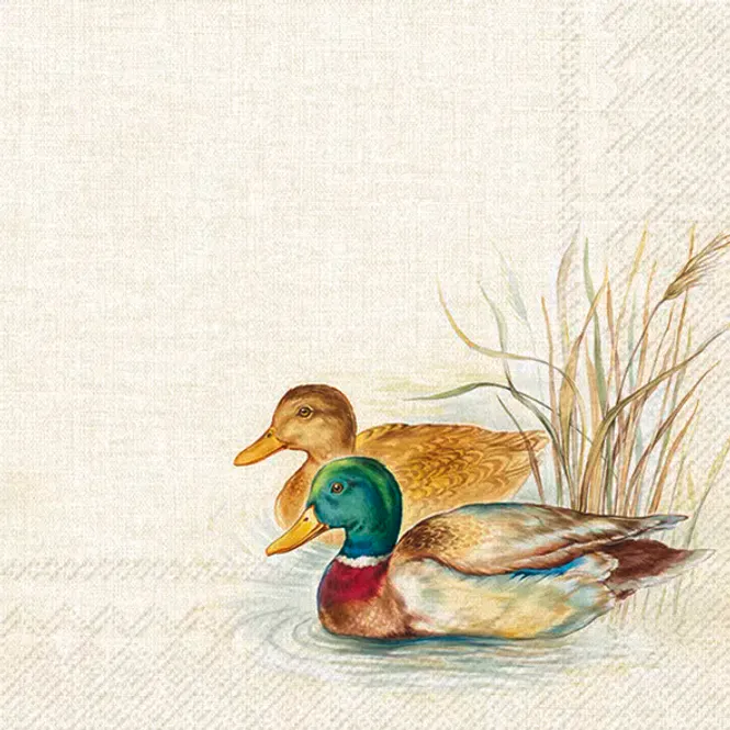 Hovedbilde Ihr Home Hunted Ducks kaffeservietter