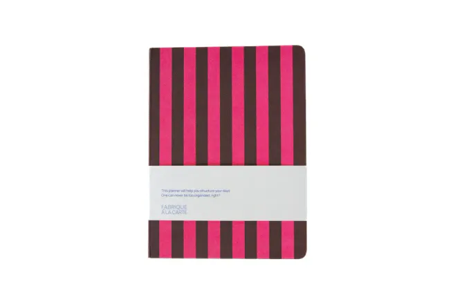 Hovedbilde Fabrique Diary 2027 Pink Stripes