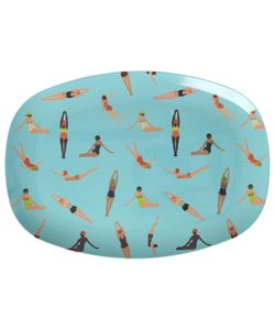 Hovedbilde Rice Melamintallerken Retro Swimster