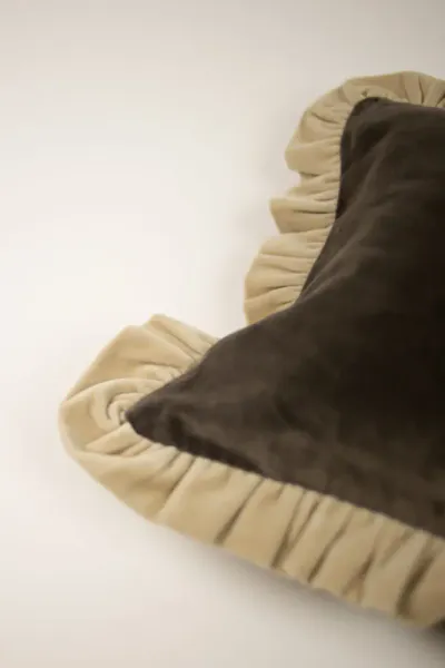 Olsson & Jensen Doris putetrekk muldvarp/offwhite